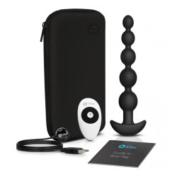 Черные анальные бусы с 3 моторами B-Vibe Cinco Anal Beads - 20,5 см. Черные анальные бусы с 3 моторами B-Vibe Cinco Anal Beads - 20,5 см.