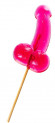Леденец на палочке в форме пениса со вкусом клубники